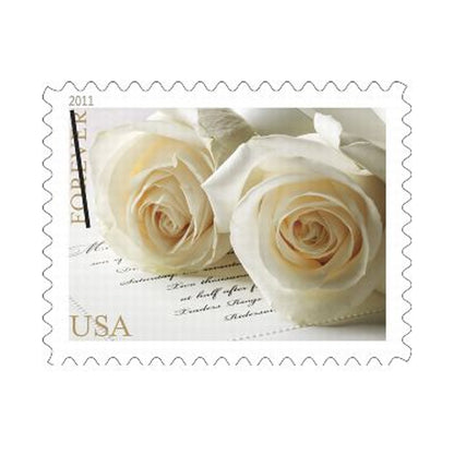 2011 Wedding Roses First-Class Postage Stamps