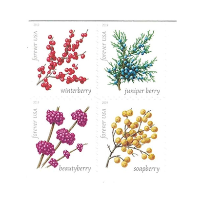 2017 Winter Berries Winterberry First-Class Postage Stamps