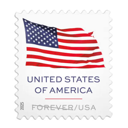 2025 U.S. Flag First-Class Postage Stamps