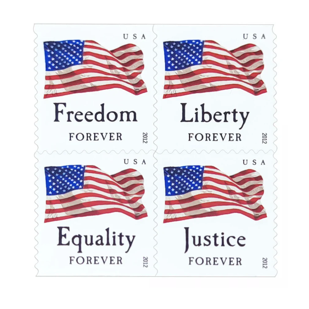 2012 Four Flags First-Class Postage Stamps