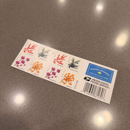 2017 Winter Berries Winterberry First-Class Postage Stamps