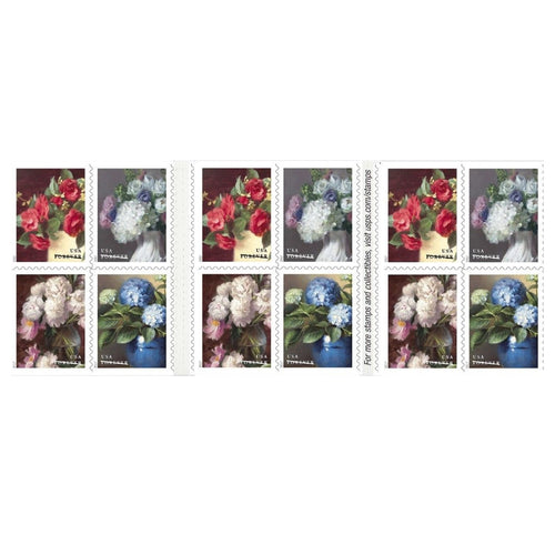 2016 Flowers from The Garden First-Class Postage Stamps